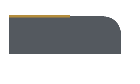 Demi-bullnose countertop edge profile: rounded on the top half, flat below