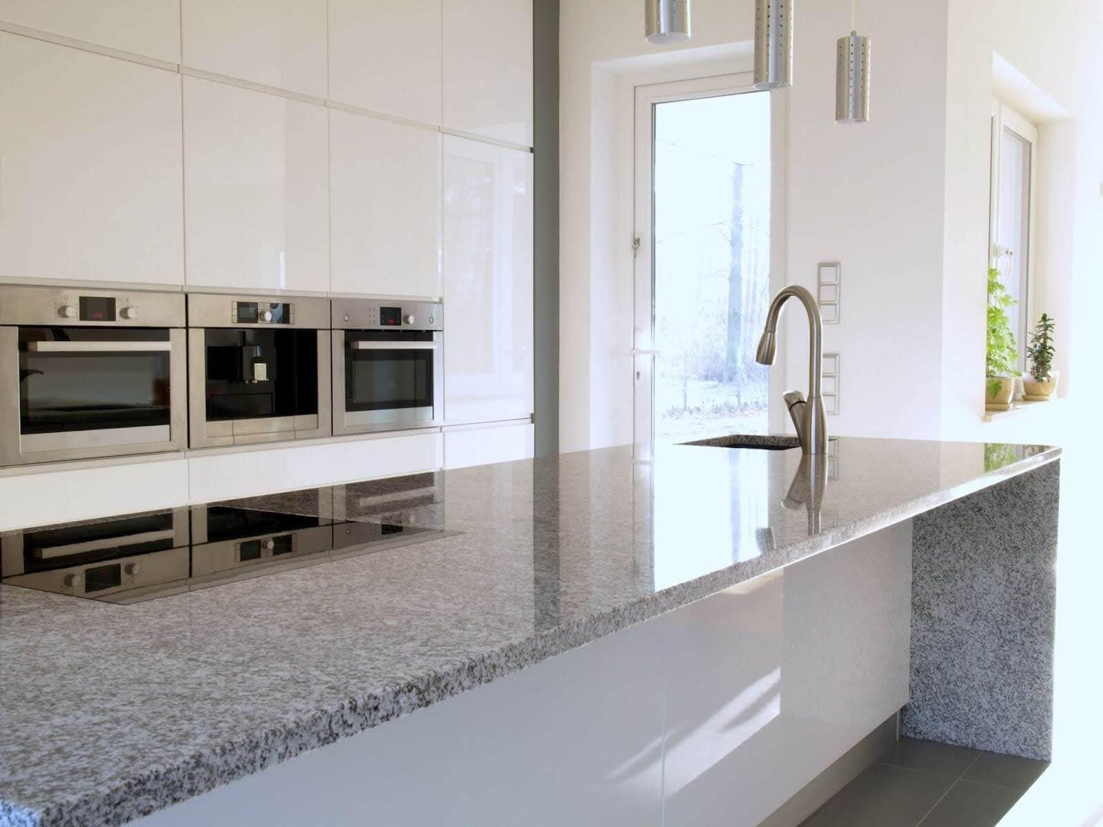 modern granite counters